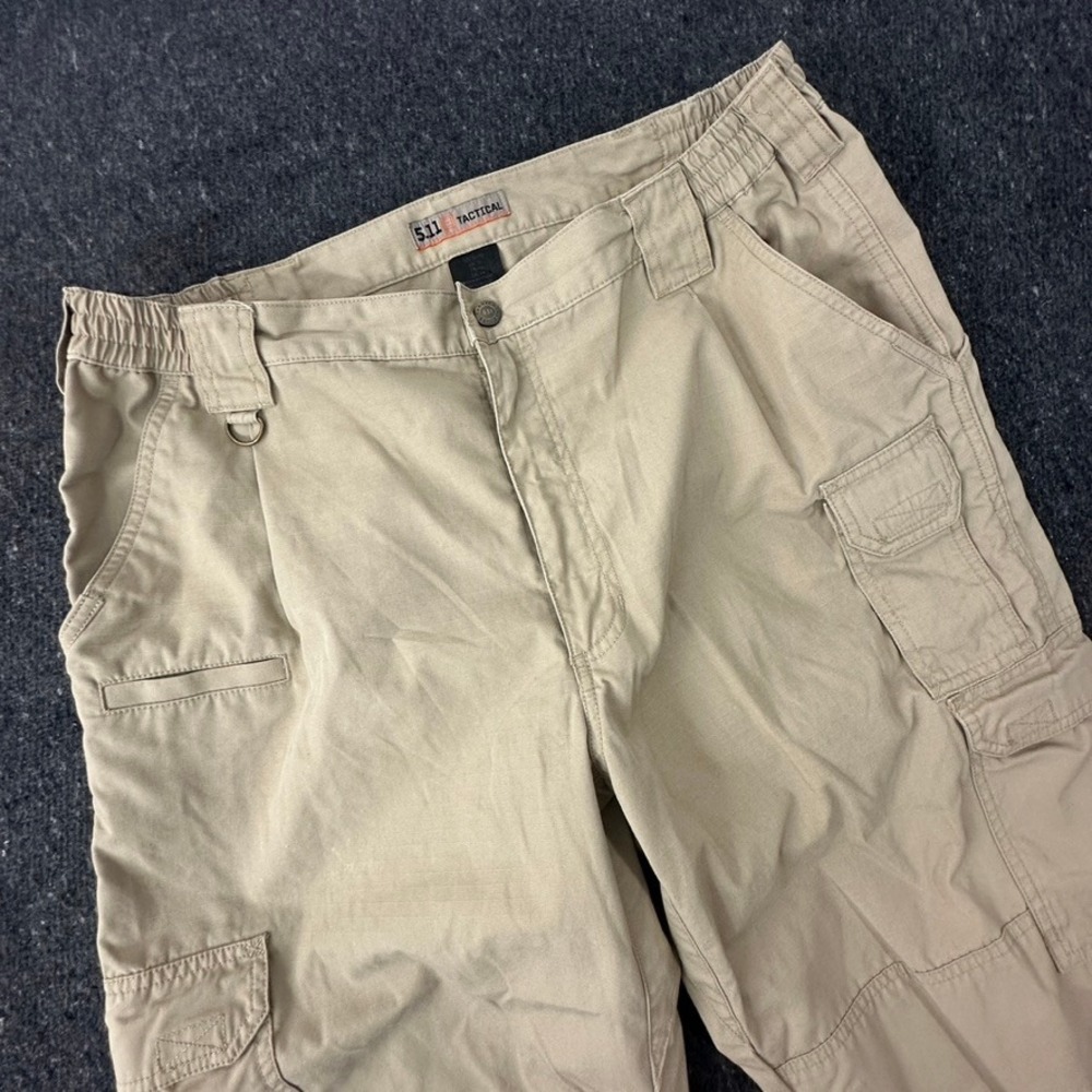 5.11 Tactical Taclite Pro Cargo Pants Mens 38x30 TDU Khaki Ripstop Work 74273